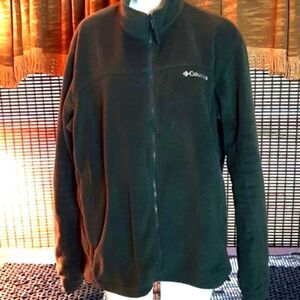 COLUMBIA INTERCHANGE Gray full zip‎ fleece with adjustable waist XL